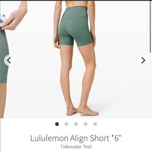 🍋🍋 Lululemon Align shorts